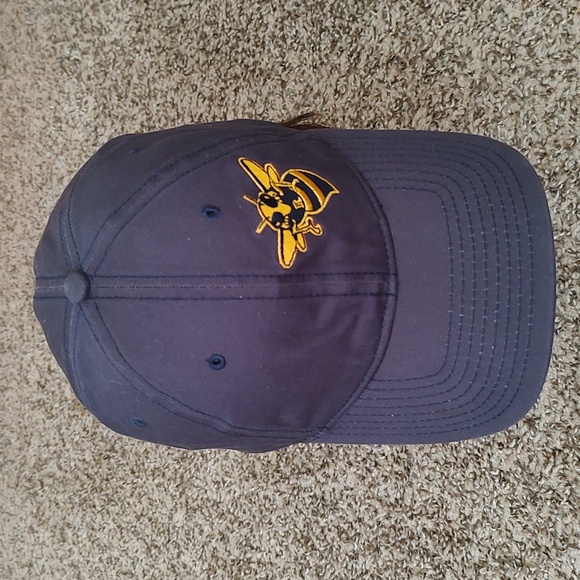 Rochester Community & Technical College Yellow Jackets Embroidered Strapback Cap - Picture 2 of 11
